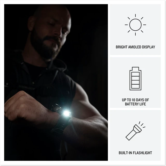 Alt view image 3 of 4 - Garmin fnix® 9 Pro, inReach®, Titanium, 47mm, Graphite/Black