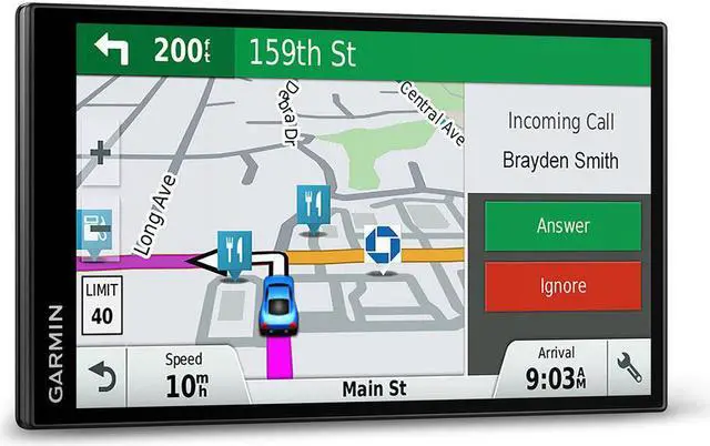 Alt view image 4 of 13 - Garmin DriveSmart 61 LMT-S Navigation System (North America Maps, Traffic & Parking)