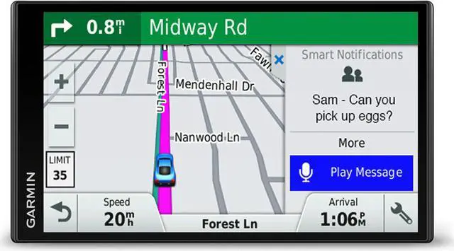 Alt view image 3 of 13 - Garmin DriveSmart 61 LMT-S Navigation System (North America Maps, Traffic & Parking)