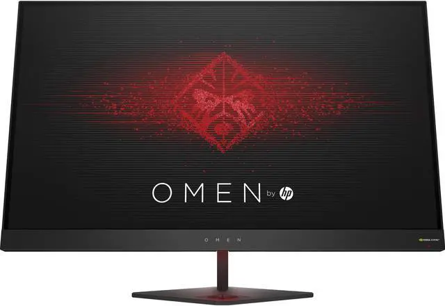 Alt view image 5 of 12 - HP Omen 27" Gaming Monitor Black, 165Hz 1ms, G-sync, TN Panel, Height Adjustable, HDMI/Display Port/USB 3.0 x 2