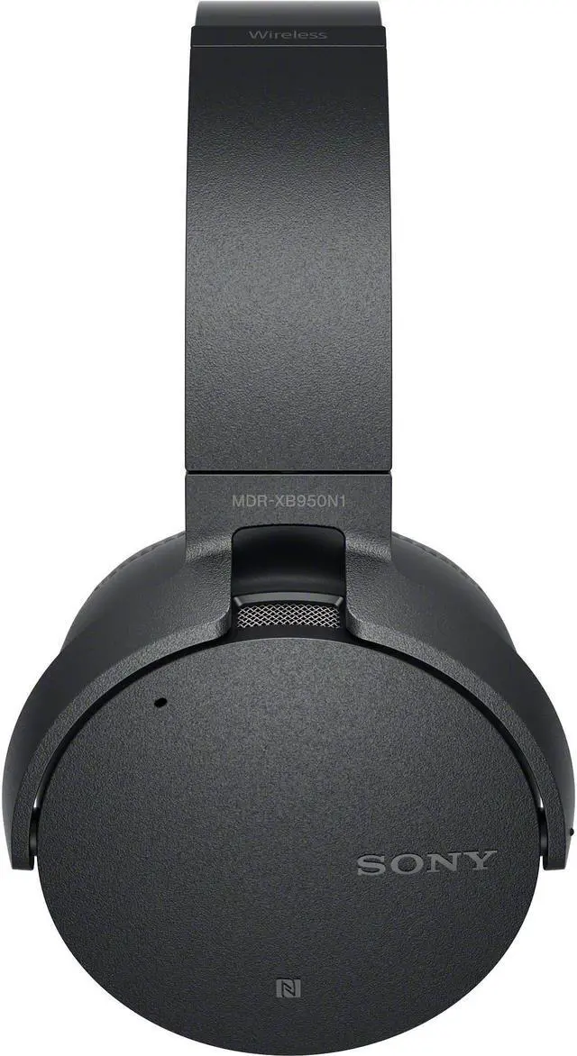Alt view image 19 of 20 - Sony XB950N1 Extra Bass Wireless Noise Canceling Headphones, Black