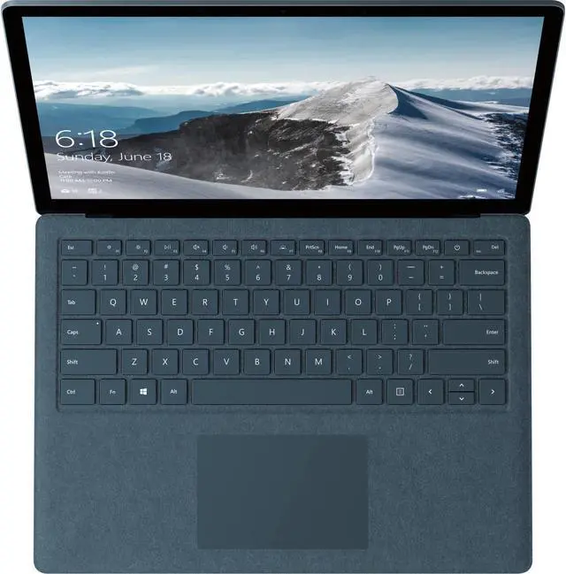 Alt view image 8 of 16 - Microsoft Surface Laptop (Intel Core i5, 8GB RAM, 256GB) - Cobalt Blue