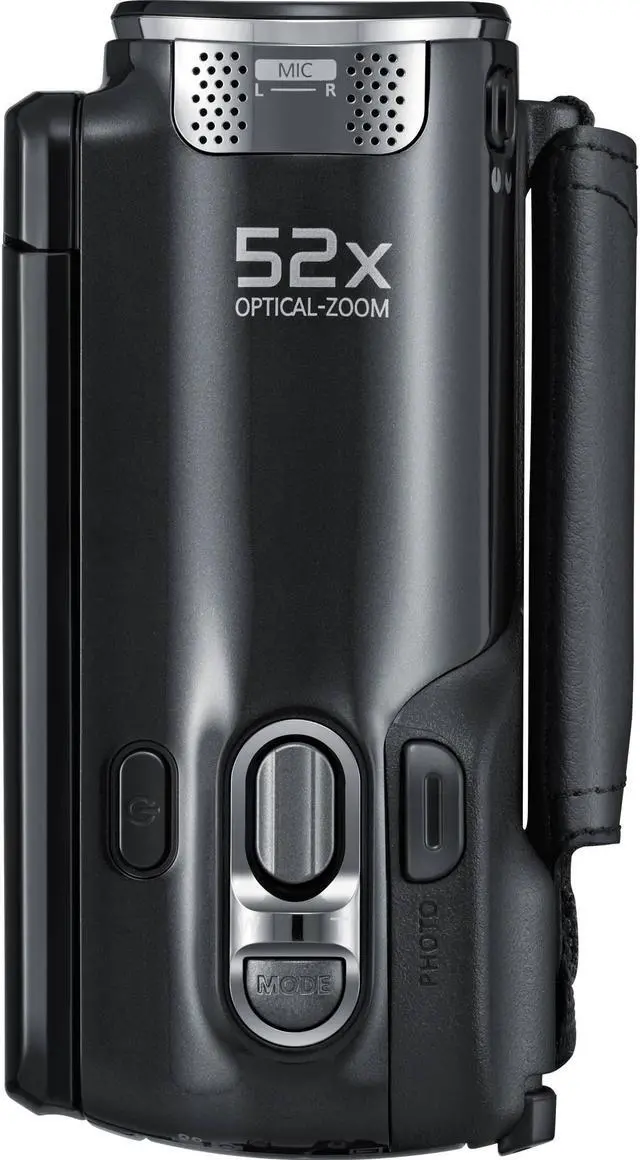 Alt view image 4 of 5 - Samsung HMX-F80 Flash Memory Camcorder (Black)