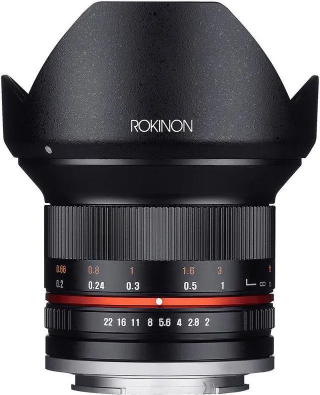 Alt view image 9 of 10 - Rokinon 12mm f/2.0 Lens for Canon M Mirrorless Camera Mount #RK12M-M