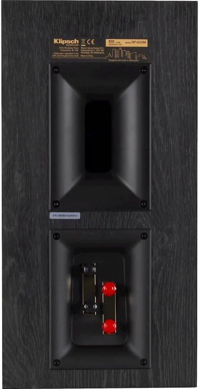 Alt view image 5 of 13 - Klipsch RP-600M Reference Premiere Bookshelf Speakers - Pair (Ebony)