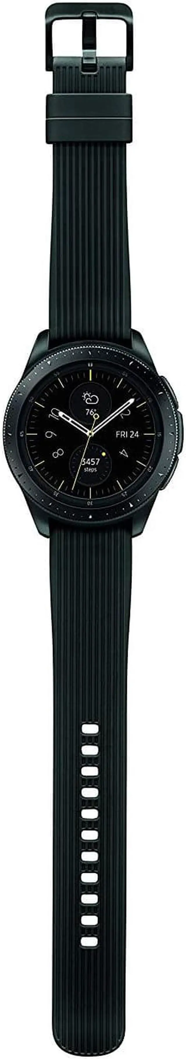 Alt view image 5 of 12 - Samsung Galaxy Watch (42mm) Midnight Black (Bluetooth) â€“ US Version with Warranty
