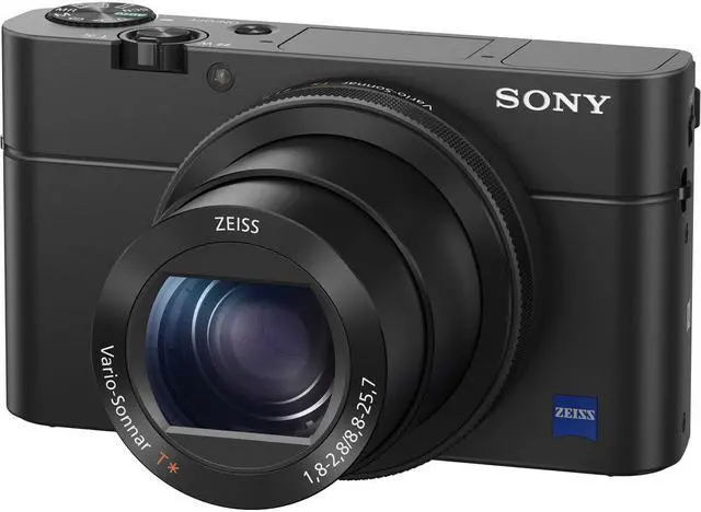Alt view image 2 of 8 - Sony Cyber-Shot IV Digital Camera - Bundle with 2x 64GB Memory Cards + Carrying Case + More (Intl Model)