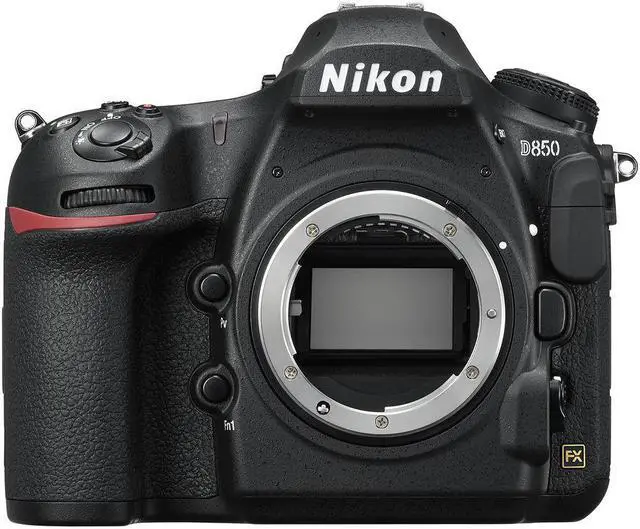 Main image of Nikon D850 FX-Format Digital SLR Camera (Body Only) - Bundle with Carrying Case + More - Intl Model