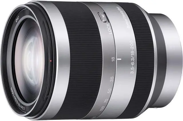 Alt view image 4 of 8 - Sony Alpha SEL18200 E-mount 18 - 200 mm F3.5 - 6.3 OSS Lens (Silver)