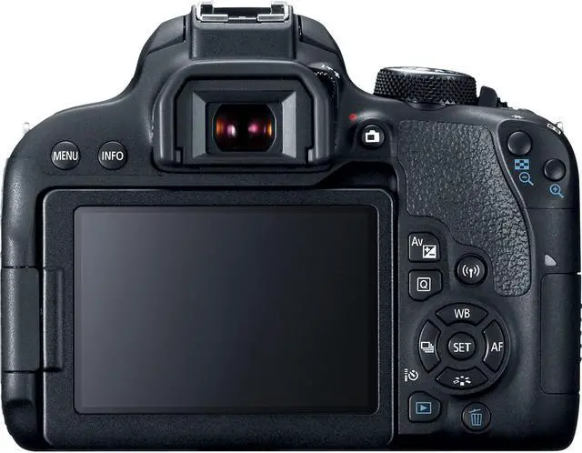 Alt view image 4 of 9 - Canon EOS Rebel T7i 24.2 Megapixel Digital SLR Camera Body Only - 3" Touchscreen LCD - 16:9 - Digital (IS) - E-TTL II - 6000 x 4000 Image - 1920 x 1080 Video - HDMI - PictBridge - HD Movie Mode - ...