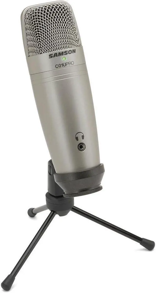 Alt view image 5 of 20 - Samson C01U PRO USB Studio Condenser Microphone