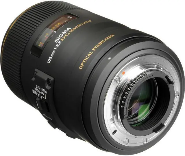 Alt view image 4 of 6 - Sigma 105mm f/2.8 EX DG OS HSM Macro Lens for Nikon AF Cameras