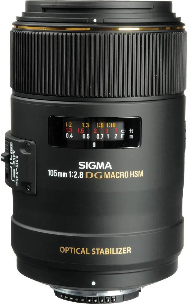 Alt view image 3 of 6 - Sigma 105mm f/2.8 EX DG OS HSM Macro Lens for Nikon AF Cameras