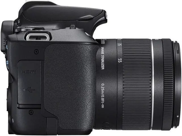Alt view image 4 of 9 - Canon EOS Rebel SL3 DSLR Camera with 18-55mm Lens (Black) - Intl Model