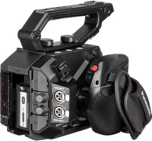 Alt view image 4 of 10 - Panasonic AU-EVA1 Compact 5.7K Super 35mm Cinema Camera W/ Deluxe Cleaning Set and More.