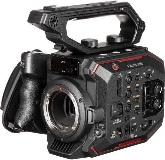 Alt view image 2 of 10 - Panasonic AU-EVA1 Compact 5.7K Super 35mm Cinema Camera W/ Deluxe Cleaning Set and More.