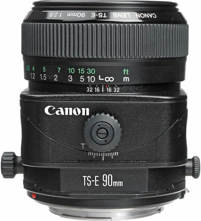 Alt view image 2 of 4 - Canon TS-E 90mm f/2.8 Tilt-Shift Lens  with BONUS 128GB Memory Card and Canon Carrying Case Combo  (Special Intl Model)
