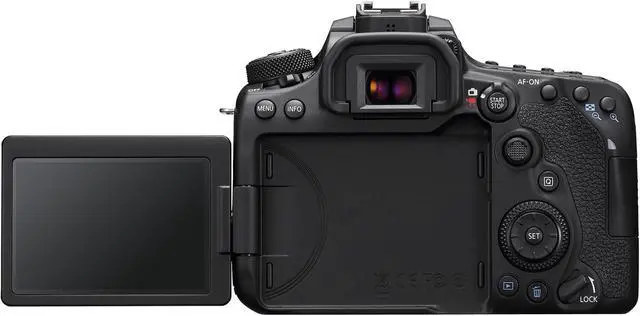 Alt view image 7 of 20 - Canon EOS 90D 32.5MP APS-C CMOS Sensor Digital SLR Camera (Body)