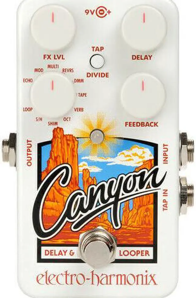 Alt view image 8 of 13 - Electro Harmonix Canyon Delay and Looper Pedal