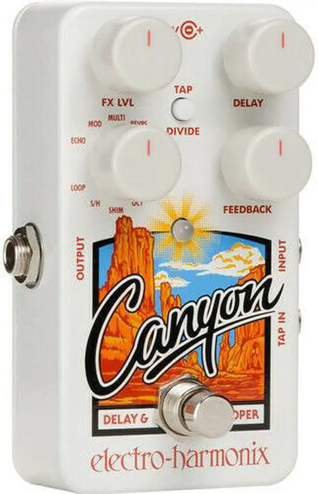 Alt view image 7 of 13 - Electro Harmonix Canyon Delay and Looper Pedal