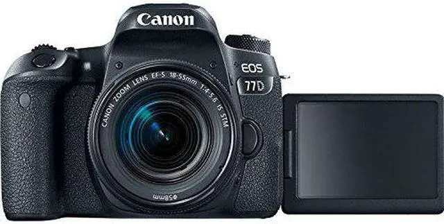 Alt view image 3 of 4 - Canon EOS 77D DSLR Camera with 18-55mm Lens Bundle w/ 9 Piece Filter Kit (Intl Model)