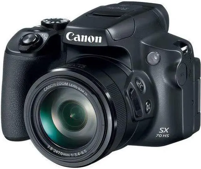 Alt view image 3 of 4 - Canon PowerShot SX70 HS Digital Camera Bundle with Carrying Case + LCD Screen Protectors and More -International Version