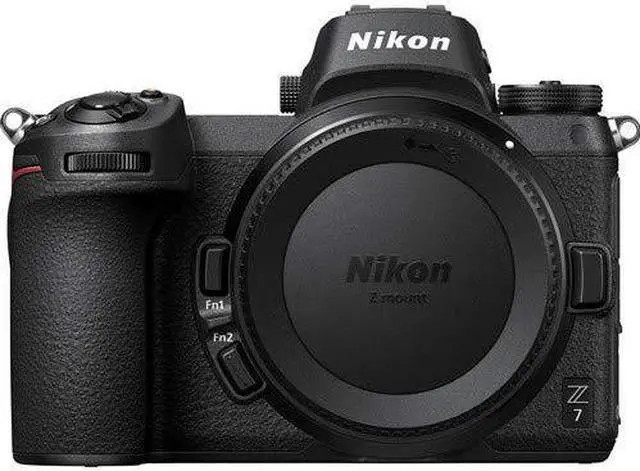 Alt view image 2 of 4 - Nikon Z 7 Mirrorless FX-Format Digital Camera (Body Only)  - Bundle 64GB Memory Card  + EN-EL15 Li-on Battery + External Rapid Charger + 72mm 3 Pc Filter Kit and MORE - Intl Model