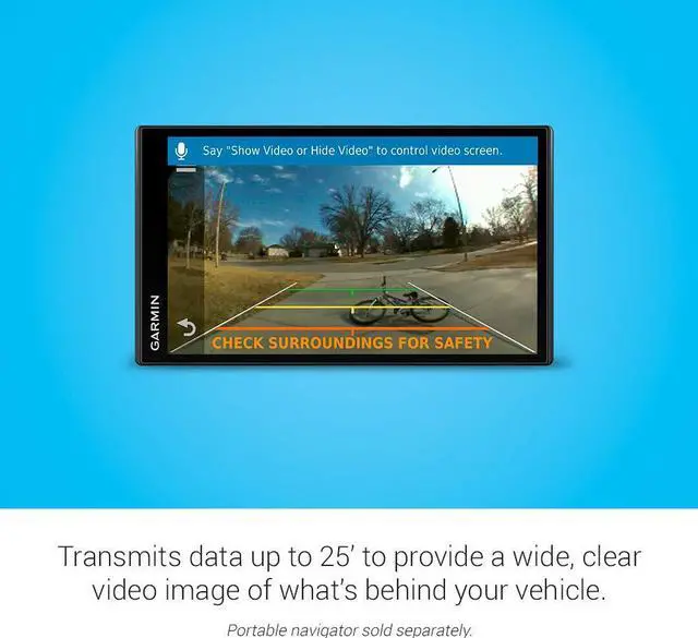 Alt view image 5 of 20 - Garmin BC 40, Wireless Backup Camera, Works with Compatible Garmin Navigators