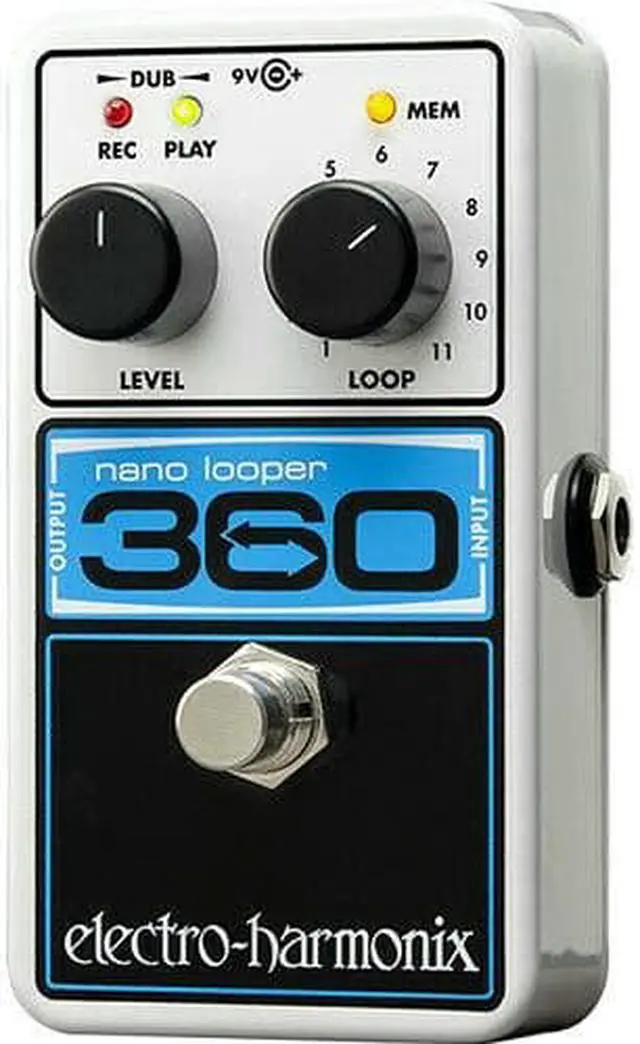 Alt view image 7 of 16 - Electro-Harmonix Nano Looper 360 Delay & Looper Pedal