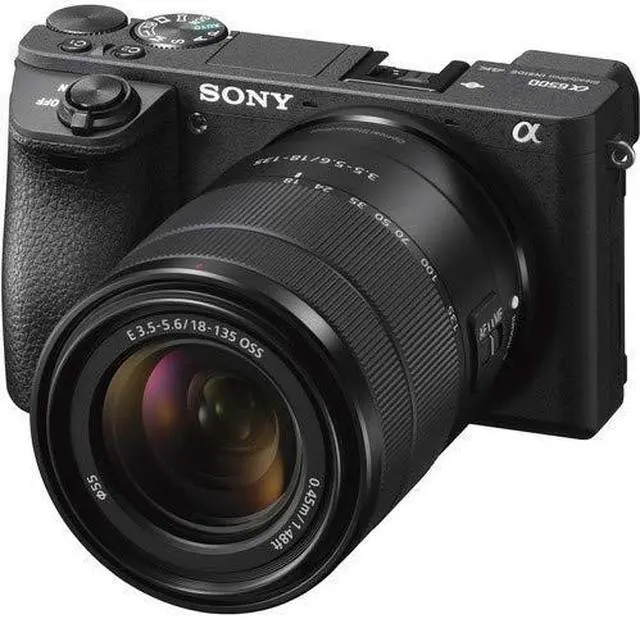 Alt view image 2 of 4 - Sony Alpha a6500 Mirrorless Camera with 18-135mm Lens ILCE-6500M/B With Soft Bag, 64GB Memory Card, Card Reader , Plus Essential Accessories