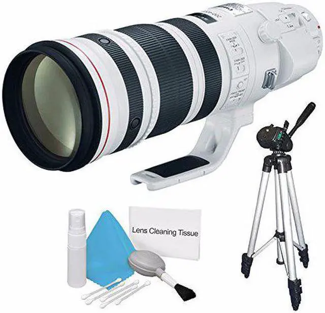 Alt view image 2 of 2 - Canon EF 200-400mm f/4L is USM Lens (International Model) + Deluxe Cleaning Kit + Full Size Tripod