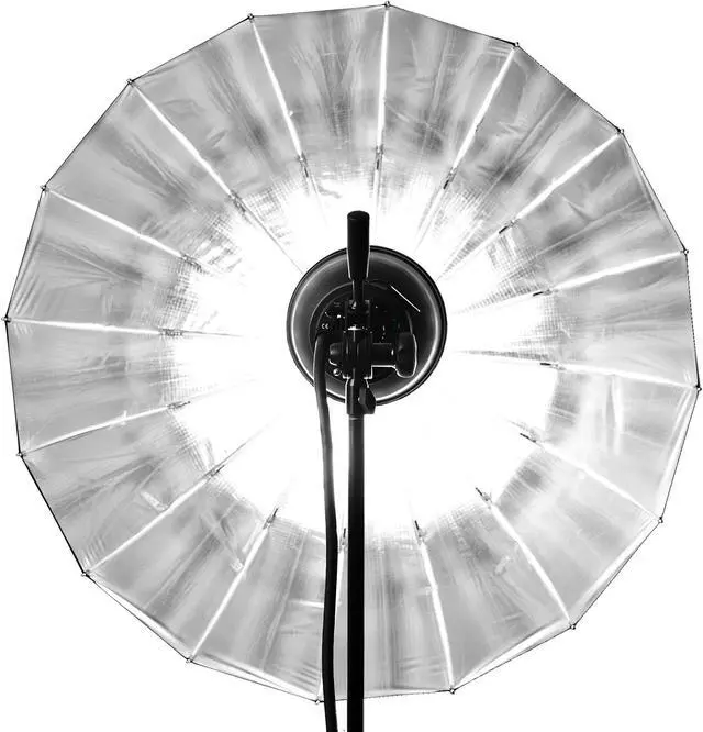 Alt view image 11 of 15 - Profoto Deep and Parabolic 33" Umbrella, Small, Silver