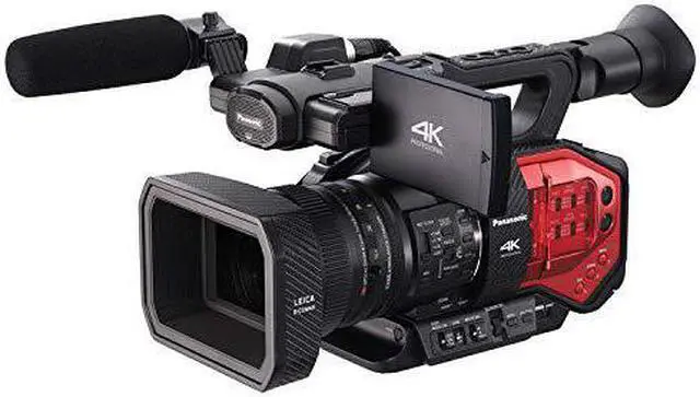 Alt view image 2 of 5 - Panasonic AG-DVX200 4K Camcorder with Four Thirds Sensor and Integrated Zoom Lens Plus Bundle