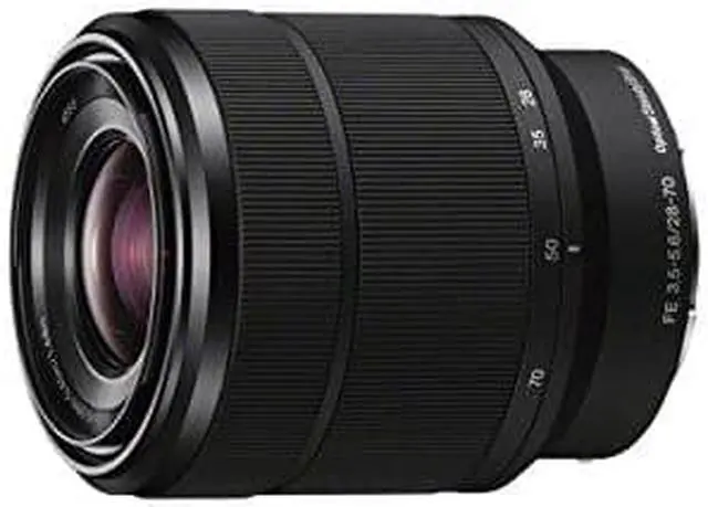 Alt view image 7 of 9 - Sony - 28 mm to 70 mm - f/3.5 - 5.6 - Zoom Lens for Sony E - Designed for Camera - 55 mm Attachment - 0.19x Magnification - 2.5x Optical Zoom - Optical IS - 2.9"Diameter