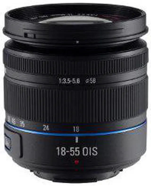 Alt view image 3 of 3 - Samsung 18-55mm f/3.5-5.6 OIS Compact Zoom Lens (Black)
