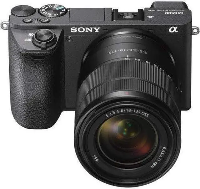 Alt view image 4 of 4 - Sony Alpha a6500 Mirrorless Camera with 18-135mm Lens ILCE-6500M/B With Soft Bag, 64GB Memory Card, Card Reader , Plus Essential Accessories