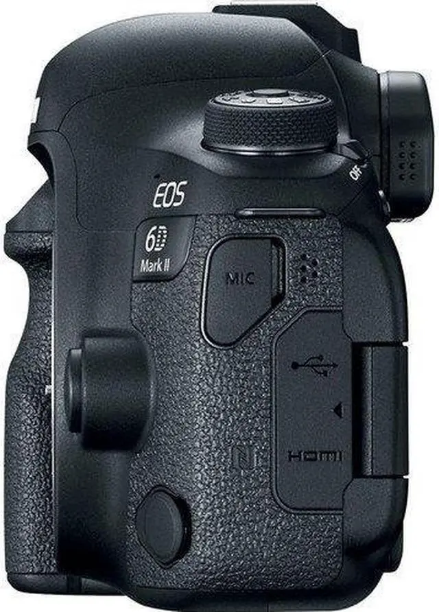 Alt view image 3 of 4 - Canon EOS 6D Mark II DSLR Camera (International Model) (1897C002) - Starter Bundle