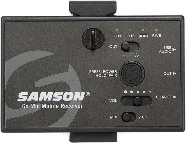Alt view image 2 of 20 - Samson Go Mic Mobile Professional Wireless System for Mobile Video