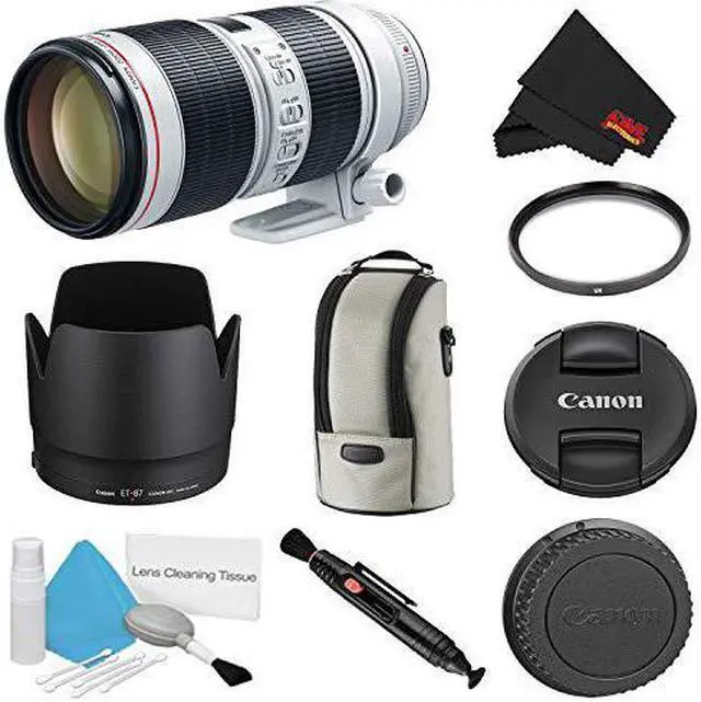 Alt view image 4 of 4 - Canon EF 70-200mm f/2.8L is III USM Lens Bundle w/UV Filter (International Model)