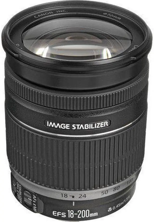 Alt view image 3 of 3 - Canon 2752B002-IV EF-S 18-200mm F/3.5-5.6 is Standard Zoom Lens for DSLR Cameras International Version (No Warranty)