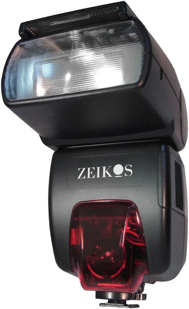 Alt view image 2 of 4 - Zeikos SLR Digital Flash for Canon, ETTL/PowerZoom With LCD Display - Special Pro Edition Includes Wide Angle Diffuser (ZE-680EX / ZE680EX)