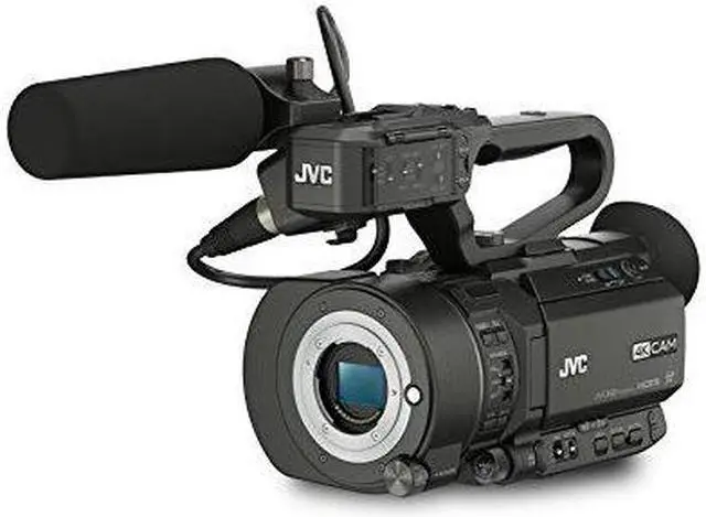 Alt view image 2 of 3 - JVC GY-LS300 4KCAM HAndheld S35mm Camcorder BODY - International Model