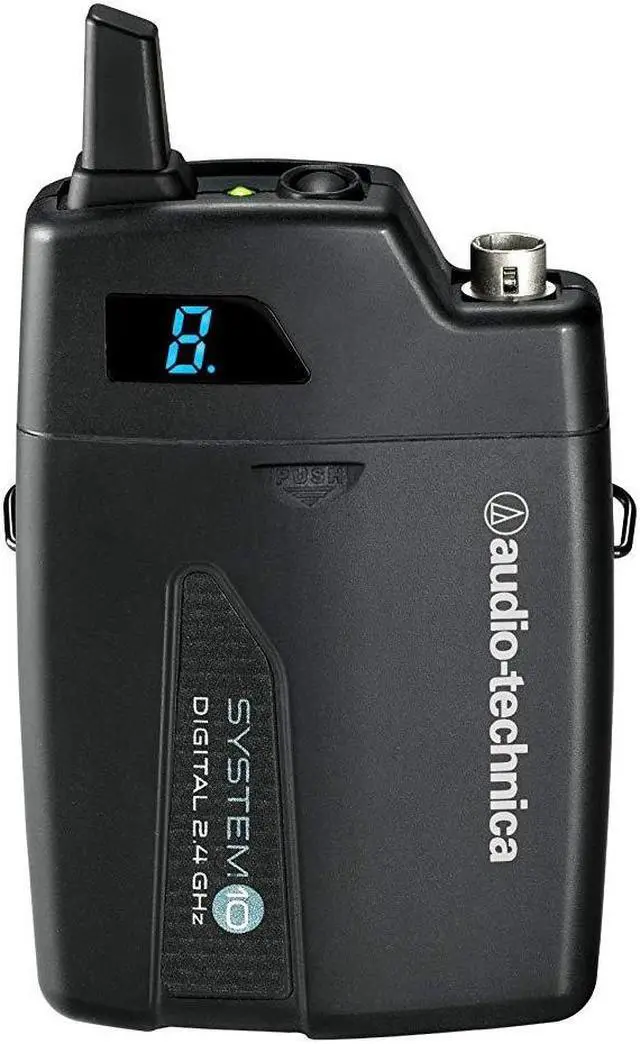 Alt view image 6 of 15 - Audio-Technica ATW-1101/L Wireless Lavalier System