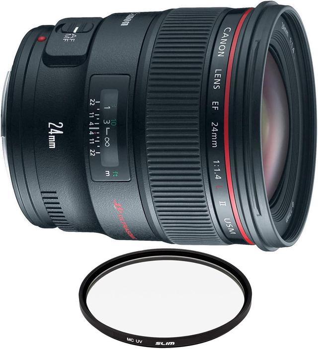 Refurbished: Canon EF 24mm f/1.4L II USM Lens with Pro Filter