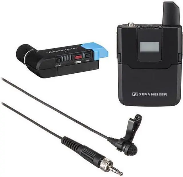 Alt view image 6 of 20 - Sennheiser AVX-MKE2 Camera Mountable Lavalier Pro Wireless Set #AVXMKE2SET4US