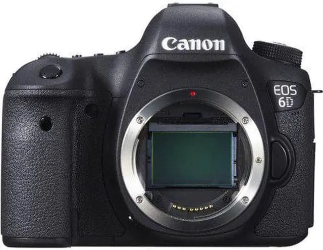 Alt view image 2 of 4 - Canon EOS 6D DSLR Camera (8035B002) W/ Bag, Extra Battery, LED Light, Mic, Filters and More - Advanced Bundle