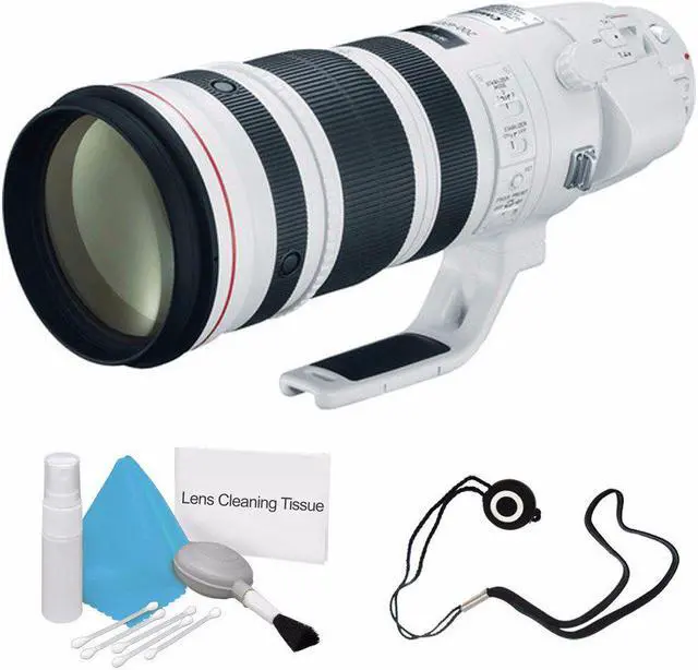 Main image of Canon EF 200-400mm f/4L IS USM Lens (International Model ) + Deluxe Cleaning Kit + Lens Cap Keeper 6AVE Bundle 2