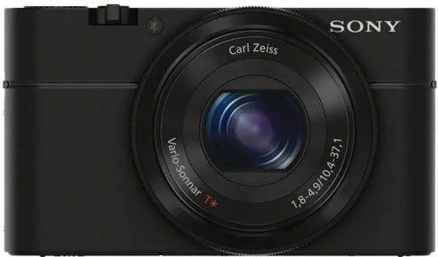 Alt view image 2 of 4 - SONY DSC-RX100/B Black 20.2 MP 3.6X Optical Zoom Digital Camera HDTV Output