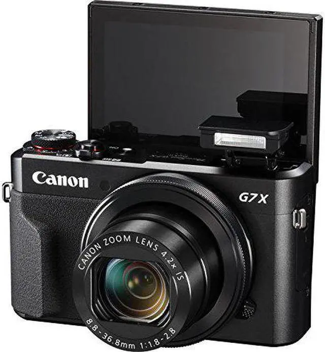 Alt view image 2 of 7 - Canon PowerShot G7 X Mark II Digital Camera (International Model) - Ultimate Kit