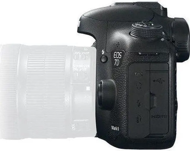 Alt view image 3 of 4 - Canon EOS 7D Mark II Digital SLR Camera 9128B002 (Body Only) Intl Model - Bundle with 32GB Memory Card + 1 Year Seller Warranty + Spare Battery + Wireless Remote + More